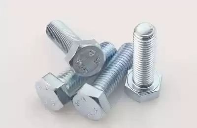 8 Grade 8 full tooth half tooth galvanized external hexagon Bolt screw M20 * 75-80-90-100-110-120-130