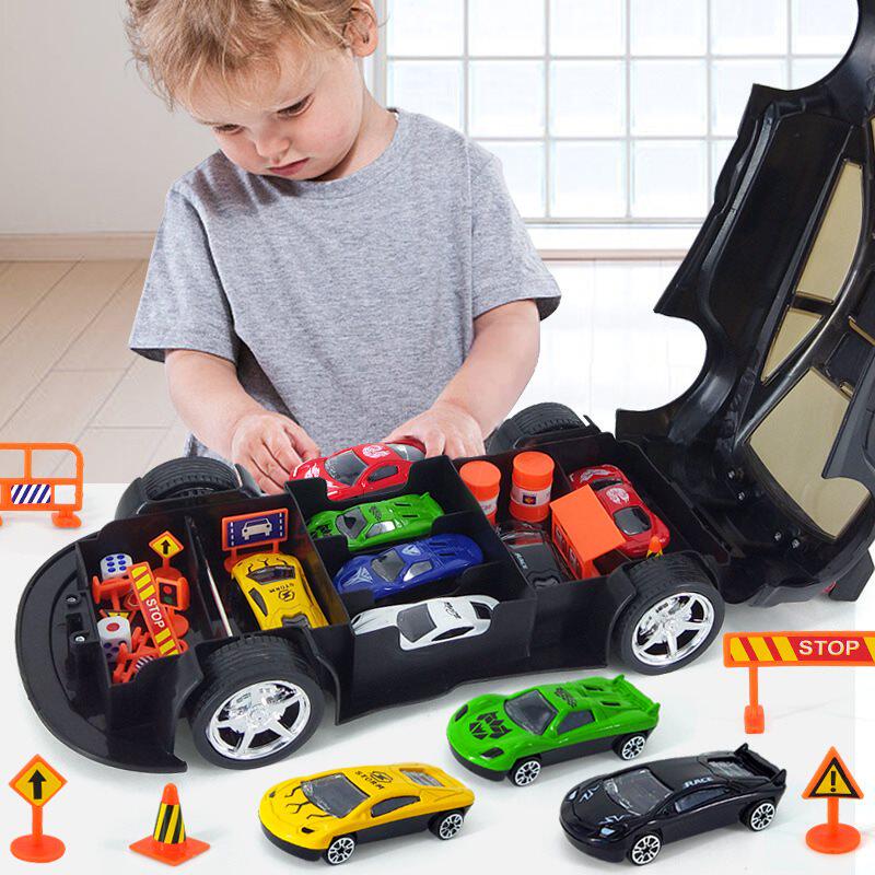 Childrens toy simulates 110 police car sound and light