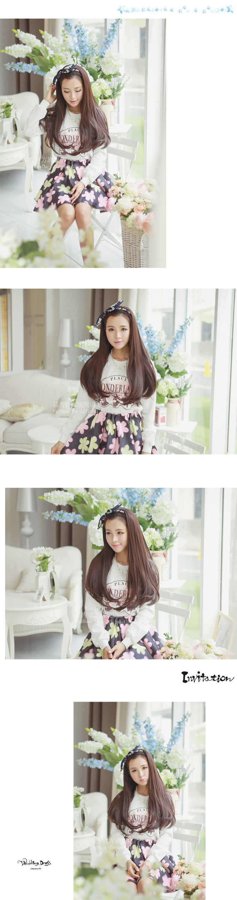 Perruque Long cheveux raides - Ref 2613361 Image 11