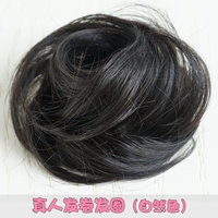 Живое рулонное кольцо для волос (натуральный цвет)