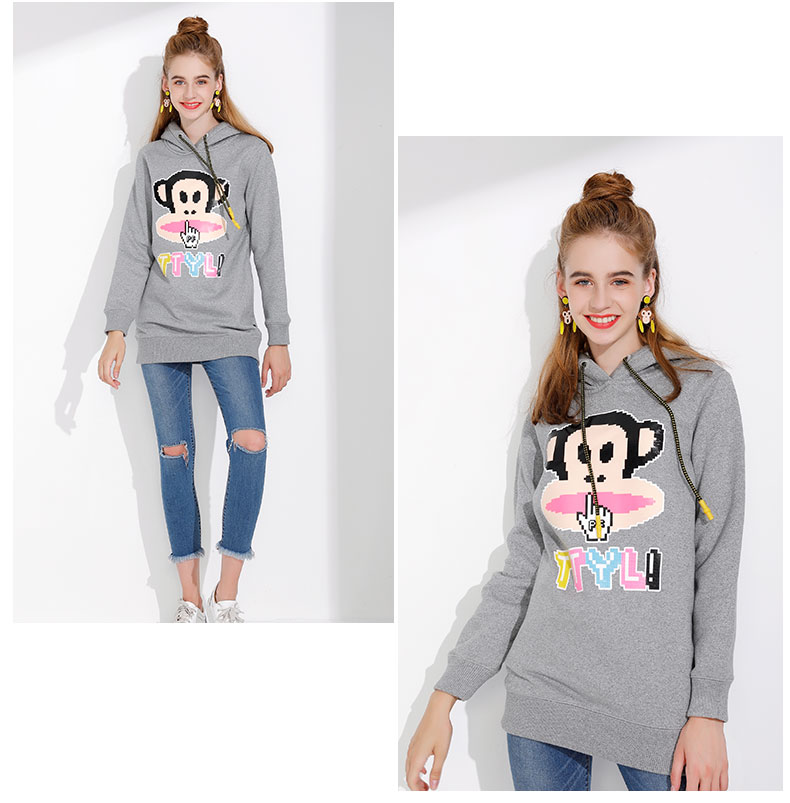 Sweatshirt femme PAUL SINGE FRANC GRANDE BOUCHE - Ref 3216627 Image 44
