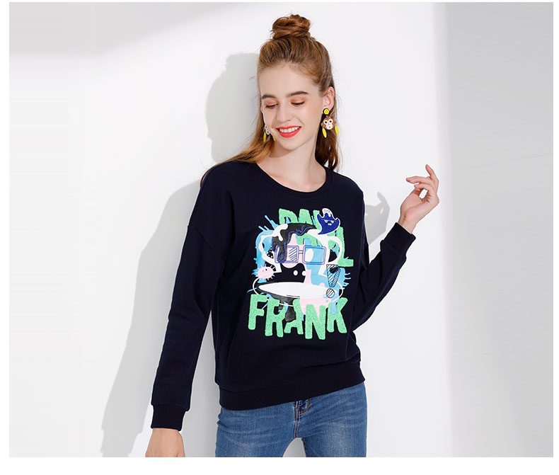 Sweatshirt femme PAUL SINGE FRANC GRANDE BOUCHE - Ref 3216627 Image 30
