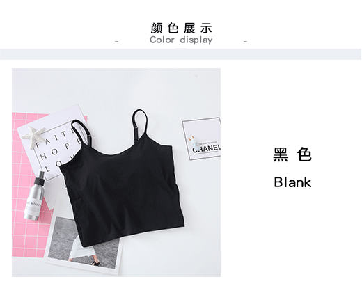 Cotton rốn vest ống hàng đầu quấn ngực dây đeo ngực không có vành áo ngực tích hợp dưới mỏng dây đeo ngắn đồ lót áo lót nữ dễ thương