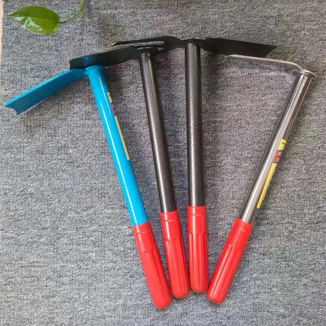 Gardening tools new small hoe planting flowers weeding rake planting vegetables digging shoots fishing camping loose soil raking grass digging soil