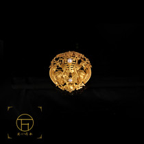 Silver Forbidden City silk inlaid with tired silk Wan Fu Shou Lu Shou Shou ancient retro tiara winged Tian child film and television props