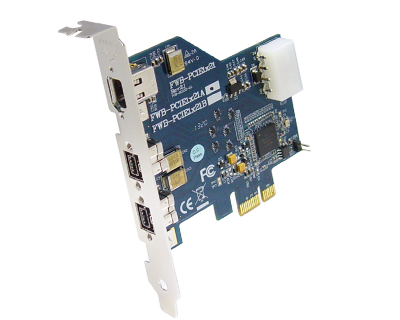 Taiwan IOI FWB-PCIE1X21A B PCI-E transferred to 1394B HD DV collection card 800M Industrial Camera