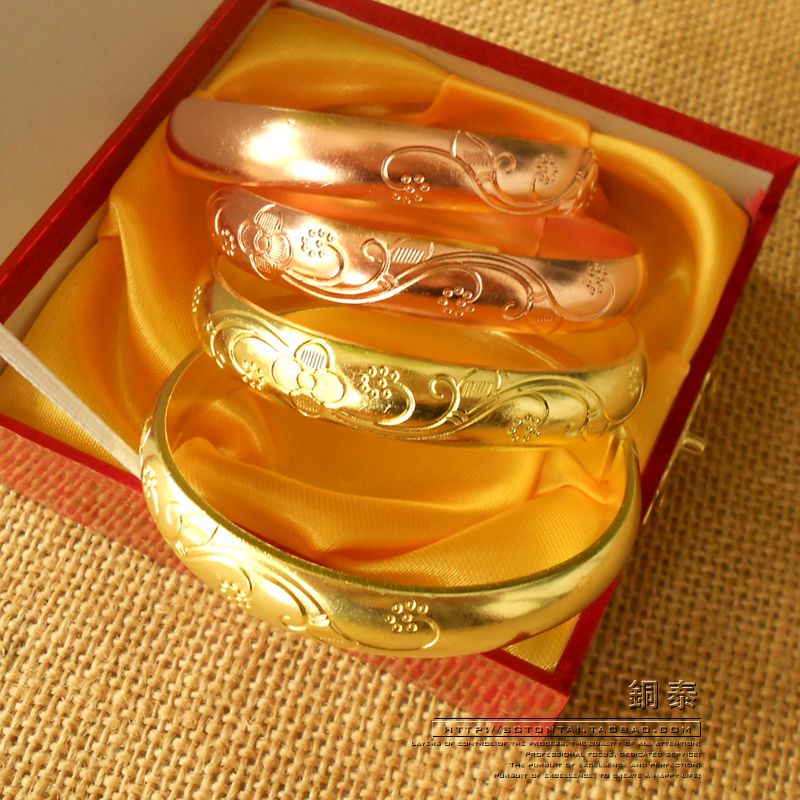 Yi Yi nam giới và phụ nữ tinh khiết màu tím brass copper bracelet đồng nguyên chất vòng đeo tay đồng vòng đeo tay trẻ em đích thực chất lượng cao tinh khiết đồng bracelet handmade