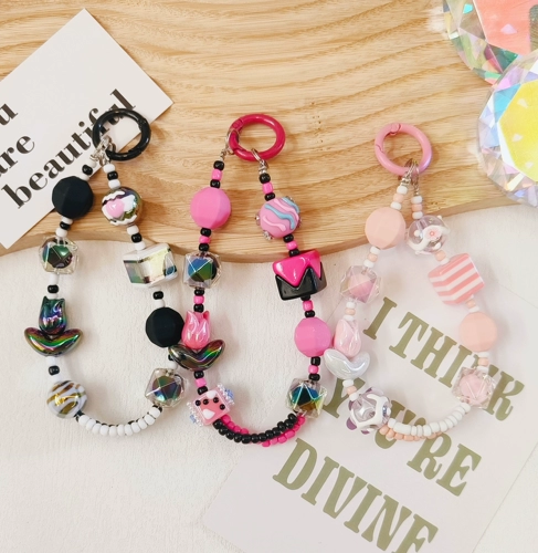 Брелок, ароматизированный мобильный телефон, подвеска, популярно в интернете, ручная роспись