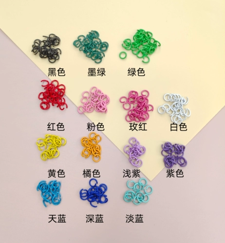 DIY Ювелирные аксессуары 1,2*8 мм металлический цвет маленький одноразовый макарон с макароном кольца