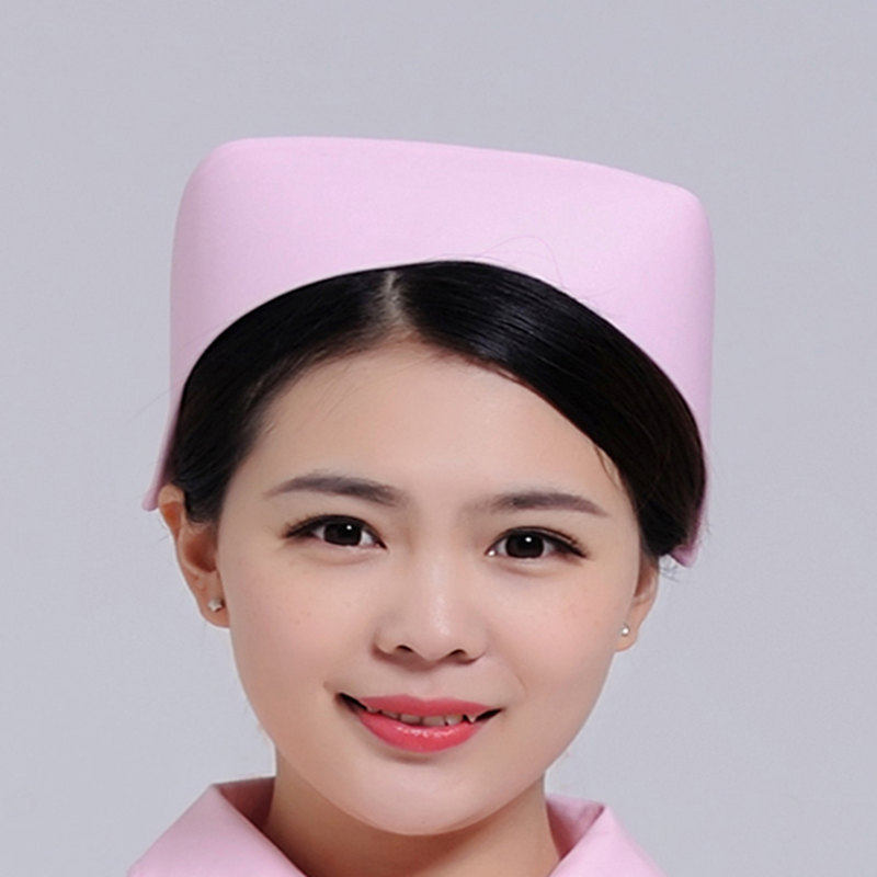 Nurse Cap White Pink Blue Dovetailed Cap Nurse Long Hat Doctor Hat Nurse Pants Nurse Pants Surgery Cap-Taobao