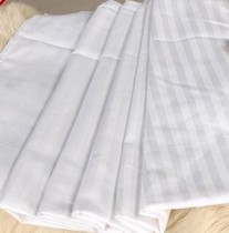 Hotel school thick cotton polyester cotton fabric Hospital ward medical bedding three-piece set of sheets quilt cover pillowcase