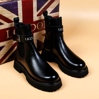 Other european and american chelsea 2023 zipper button men's shoes