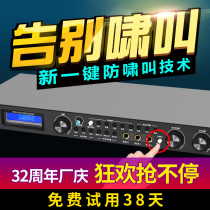 JSGI ex-grade effectors ktv audio processeur feedback suppressor reverberation anti-howl appelée import professional k song X5