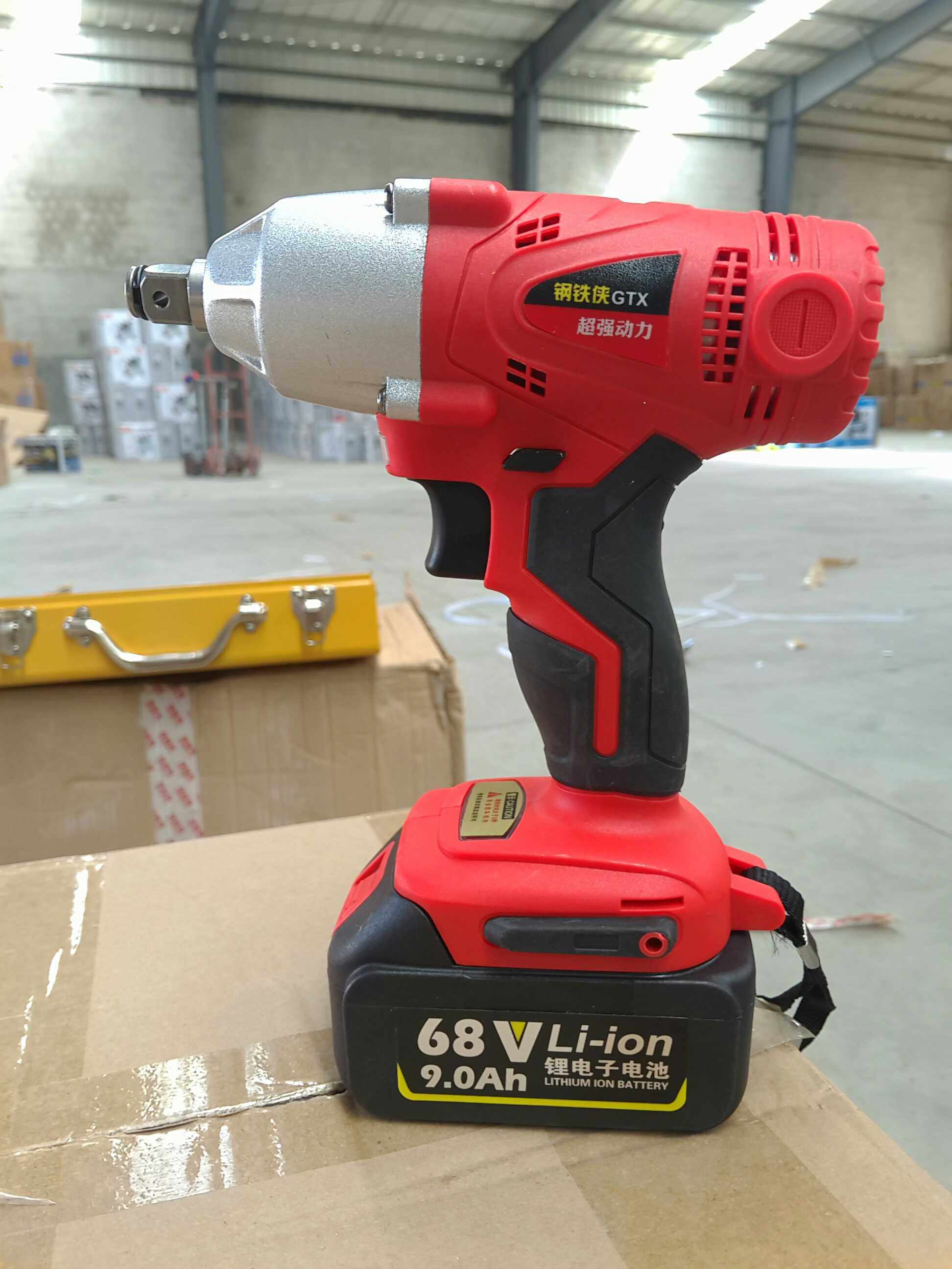 McKatch 68v lithium battery integrated electric wrench frame woodworking special wrench electric wrench glove barrel wind cannon