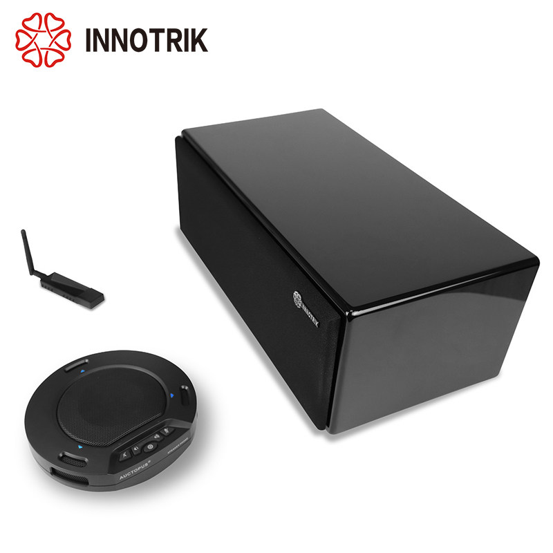 Audio I-30W PLUS Video Conferences Wireless All-directional Microphone 2 4G speaker with speaker