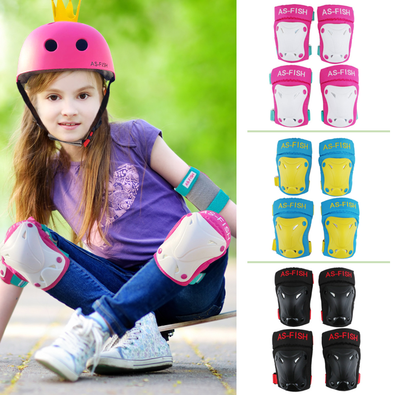 Child balance wheel slip protective scooter Ice Skate Skate Skate Skate Bike Elbow Guard Kneecap Anti-Fall Protective Gear