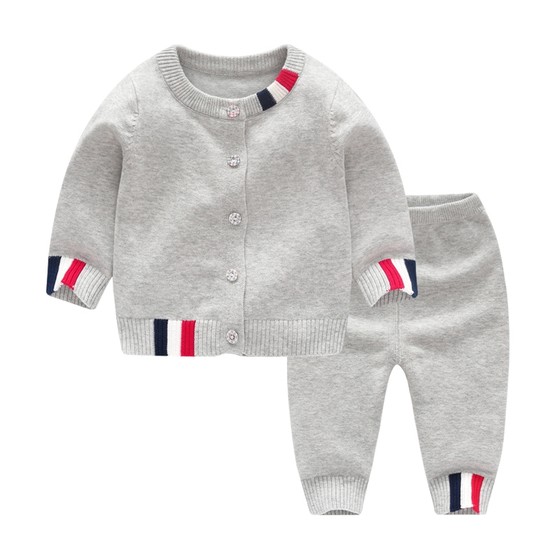 Baby sweaters, spring and autumn suits, baby boys' sweaters, foreign-style jackets, spring clothes, children's outer wear, gentlemen's style for women
