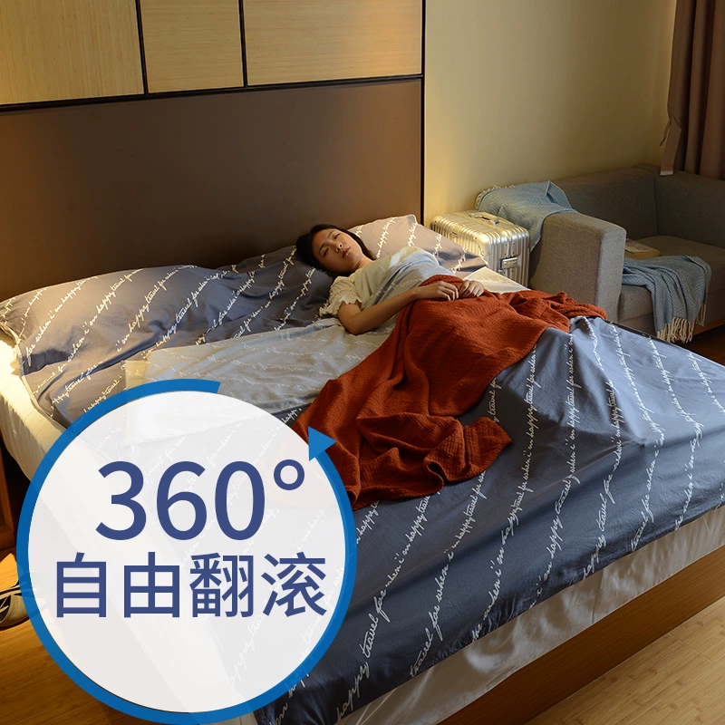 Giường đặt chăn du lịch chăn khách sạn bẩn túi ngủ người lớn du lịch đơn giường đôi đơn cotton di động mỏng trong nhà