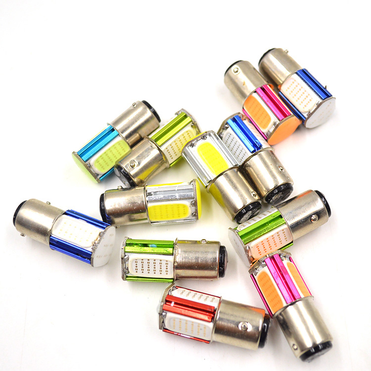 Xe máy nhấp nháy phanh bóng đèn điện 12 v xe điện sửa đổi siêu sáng led phanh đuôi xe tay ga chảy nhẹ đuôi - Đèn xe máy đèn led cho xe wave