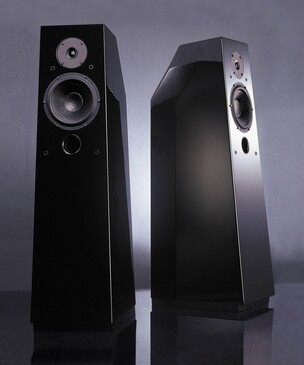 New Masterpiece Meritocracy 2 MKII Aesthet II Black Piano Lacquered Horse Eyewood Floor Speaker HIFI Fever