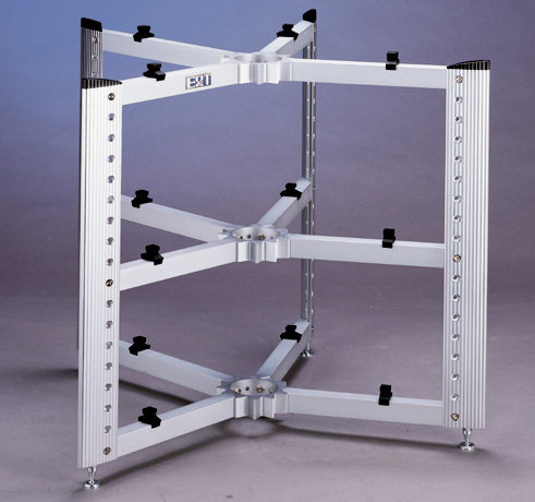 Yite 11-D300-3A1 senior solid aluminum three layer audio-visual cabinet equipment frame cabinet frame sound frame