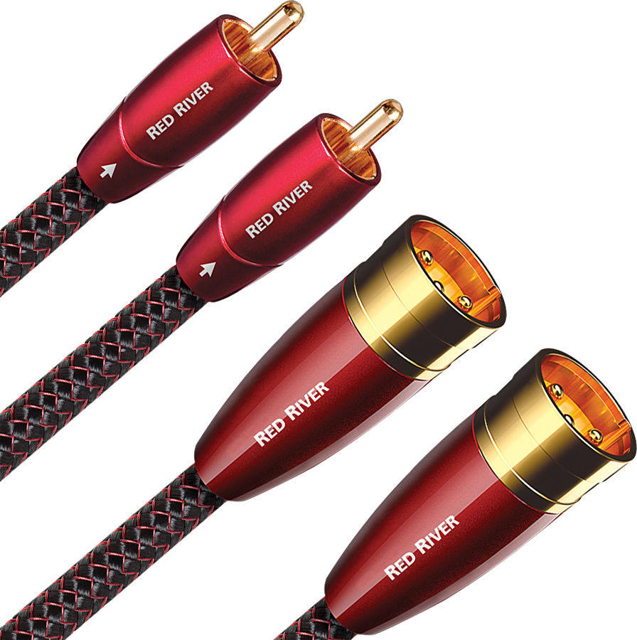 USA AQ AudioQuest Line St Red River Red River XLR RCA Balance Line Signal Line