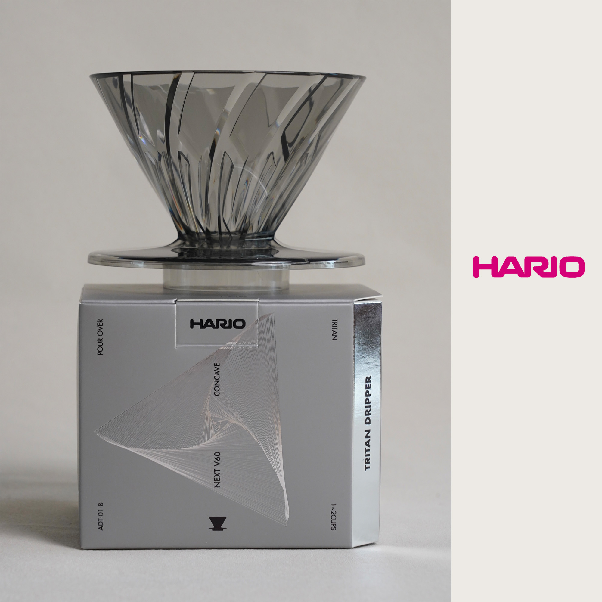 Hario alpha tritan v60 filter cup: transparent aesthetics, unlock