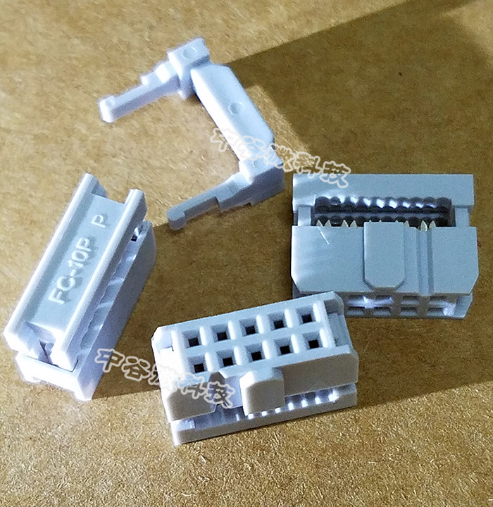 ORIGINAL ZHENGLING SEIKO NEXTRON CONNECTOR FC-10P CABLE PRESSURE LINE PRESSURE LINE IDC10 CORE 2 54MM