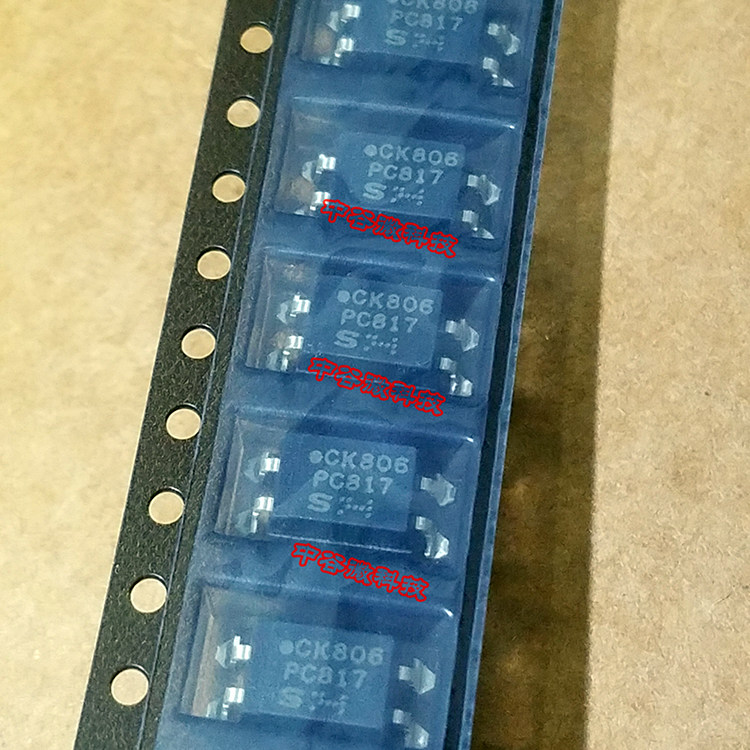 Original PC817 optocoupler SHARP brand SOP-4P SMD integrated circuit