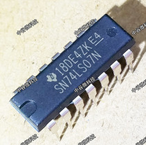Original imported SN74LS07N 74LS07 DIP-14P straight plug six buffer drive logic chip