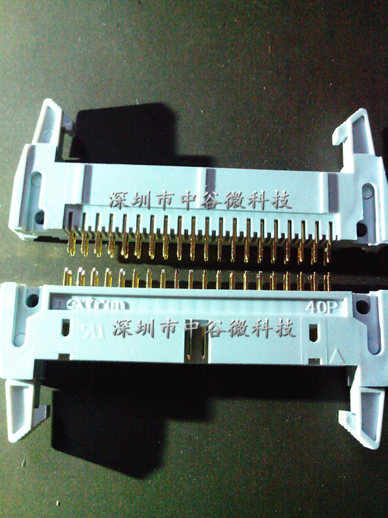 Original NEXTRON Zhengling Seiko DC2-40P straight foot 40 core horn socket spacing 2 54MM