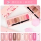 Nước ép bưởi Pony Cherry Blossom Ten Color Eyeshadow Wine Red Earth Color Matte Pearl Light Tương phản Eye Shadow Pan nude Makeup - Bóng mắt