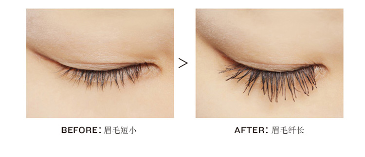 Mascara bàn chải silicon góc rộng Curling dày không nở, mềm và dài, rễ khác biệt, răng thẳng độc đáo - Kem Mascara / Revitalash mascara kiss me màu hồng
