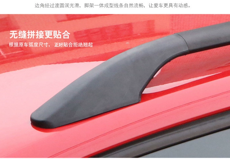 BYD F0 giá hành lý sửa đổi cho khung mái hợp kim nhôm giá đỡ hành lý miễn phí thanh dọc - Roof Rack giá nóc xe ô tô