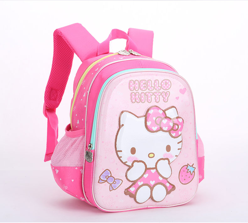 Mới Hello Kitty Học sinh Nữ Cô gái Mẫu giáo Túi nữ Phụ nữ Túi nhỏ Phim hoạt hình Ba lô Phiên bản Hàn Quốc - Túi bé / Ba lô / Hành lý balo tre em