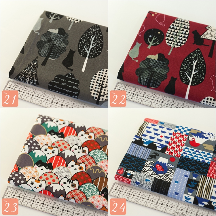 布 series Dòng vải nhập khẩu chất lượng cao C và gió handmade DIY túi vải vàng Chất liệu túi xách các loại vải dạ