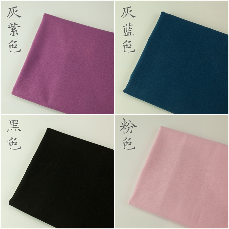Xiao vải cắn ren retro màu vải lanh-bông DIY thuật handmade lanh đồng bằng túi vải - Vải vải tự làm vải thô mộc