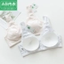 AB đồ lót mẹ bra trung niên và người già áo ngực cotton mỏng phần vest loại không có vòng thép kích thước lớn khóa trước áo ngực E901 - Áo ngực không dây