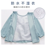 Демисезонный удерживающий тепло детский нагрудник, водонепроницаемый вельветовый фартук для еды, в западном стиле, анти-грязь, сзади на завязках