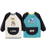 Детский водонепроницаемый художественный фартук для детского сада, делается под заказ, анти-грязь, с печатью вашего логотипа