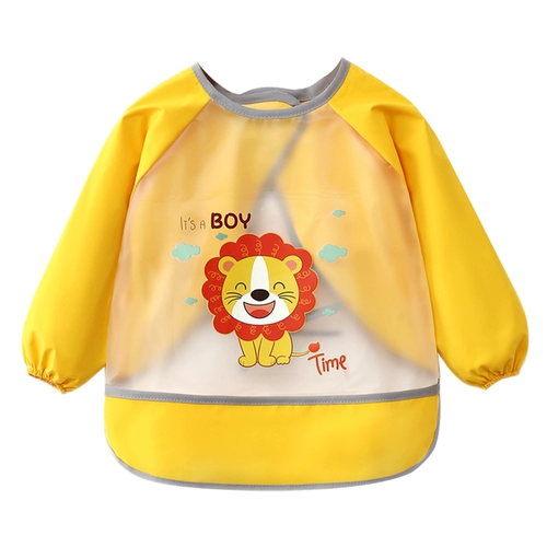 Детский слюнявчик, водонепроницаемый нагрудник, фартук подходит для мужчин и женщин, анти-грязь, сзади на завязках