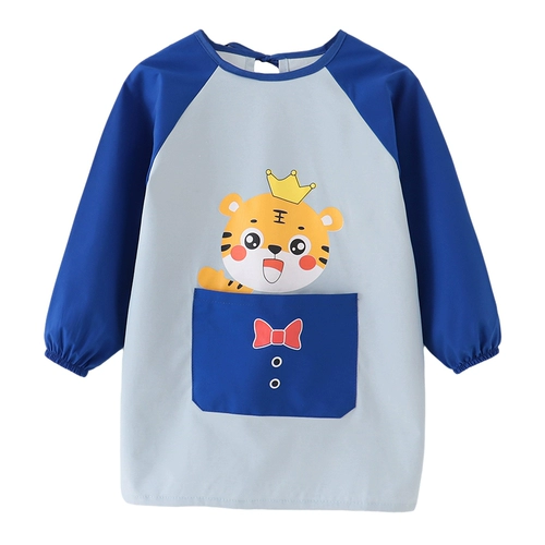 Детский нагрудник, художественный водонепроницаемый фартук для детского сада, анти-грязь, делается под заказ