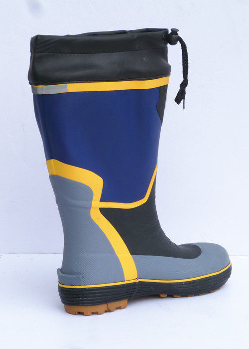 Chaussures - bottes caoutchouc homme pour hiver - semelle tendon - Ref 962375 Image 12