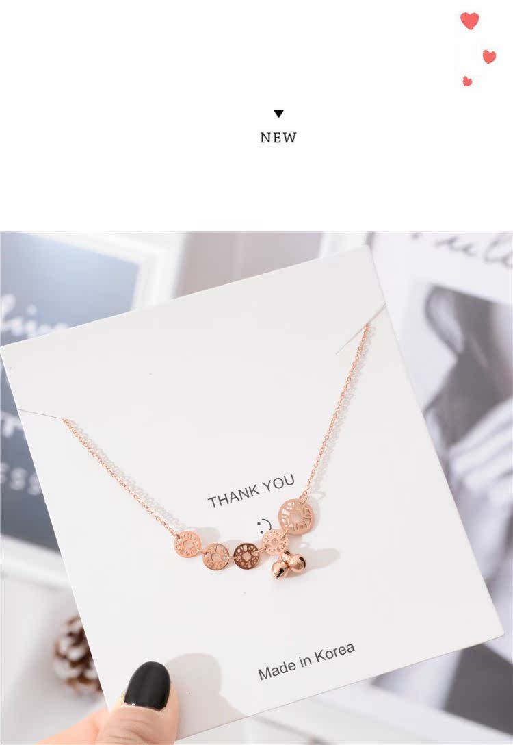 Chân phong cách đơn giản hoa hồng vàng thời trang rỗng bướm tua vòng chân nữ Sen gửi cho bạn gái phụ kiện sinh viên - Vòng chân lắc chân pnj