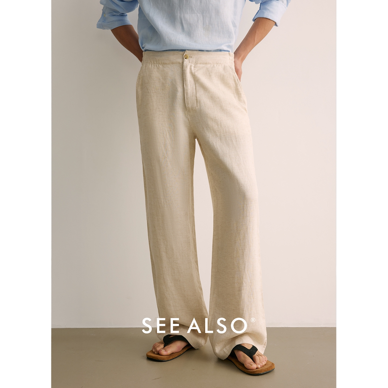 See Also『Black Label Series』Lyocell Tencel Linen Old Money New Rich Relaxed Breathable Straight-Leg Casual Pants See Also『Black Label Series』Lyocell Tencel Linen Old Money New Rich Relaxed Breathable Straight-Leg Casual Pants