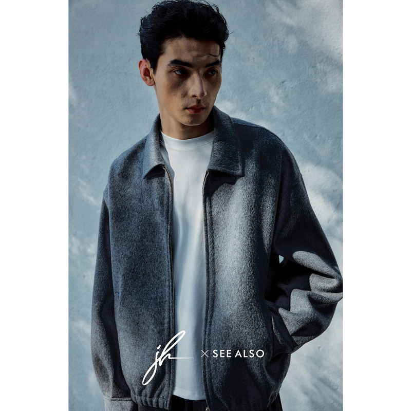 See Also『Jh Collaboration』Ultra-Fine 100% Merino Wool Old Money Style New Rich Harrington Jacket