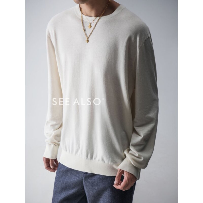 See Also『King's Gift』100% Combed Cotton Old Money New Rich Skin-Friendly Long-Sleeve Base Knit Sweater