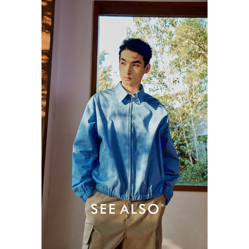 See Also『26Ss』Aurora Style Combed Mercerized Cotton New Minimalist Double-Sided Double-Zipper Jacket for Men