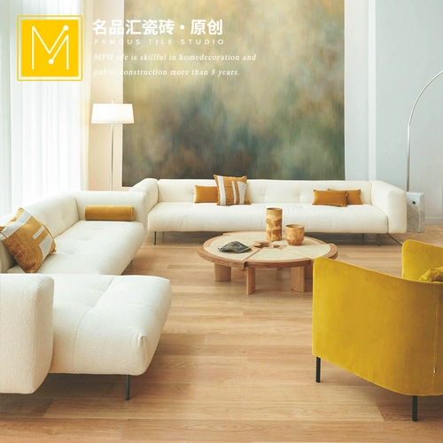 Рог -деревянный зерно кирпич 150 × 900 все фарфоровое прямое имитация сплошной древесина