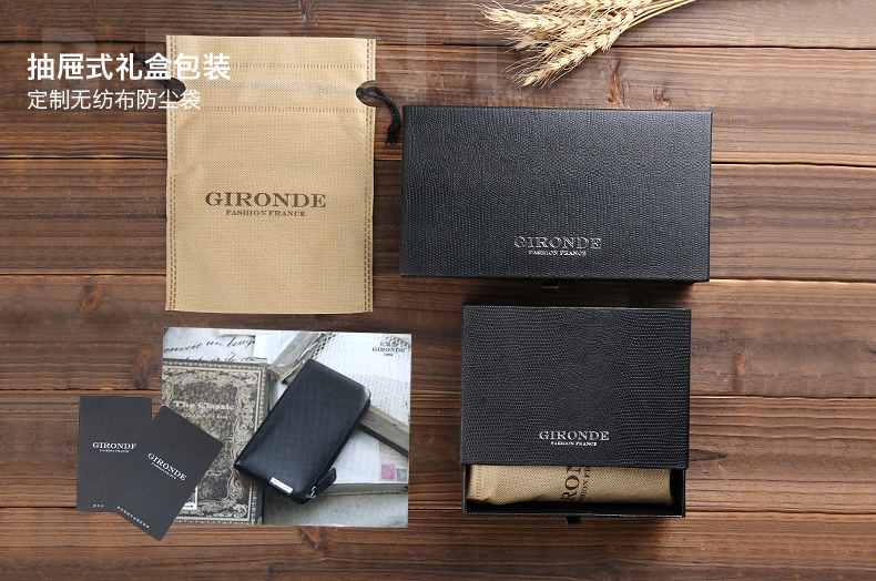 Ji Longde túi chìa khóa người đàn ông da của công suất lớn đôi zip coin purse da da mềm giản dị retro chìa khóa xe túi ví móc chìa khóa